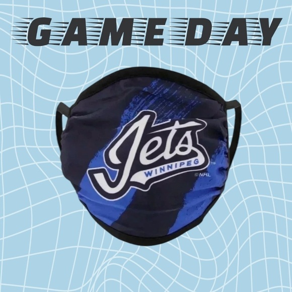 FREE 🆕 NHL Winnipeg Jets Face Covering - Picture 3 of 14